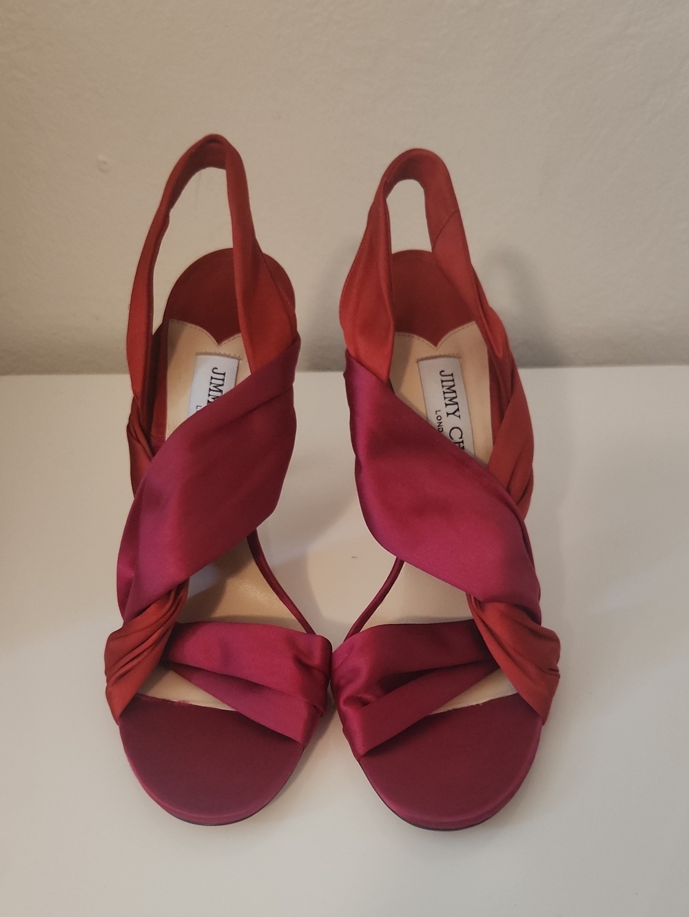 New Jimmy Choo Satin Sandals